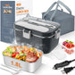 Portable Electric Lunch Box – Warm Meals at Work, in the Car & On the Go