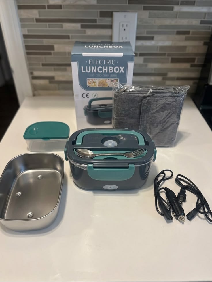 Portable Electric Lunch Box – Warm Meals at Work, in the Car & On the Go